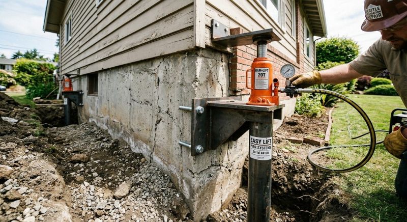 Foundation Lifting in Chelsea, MA