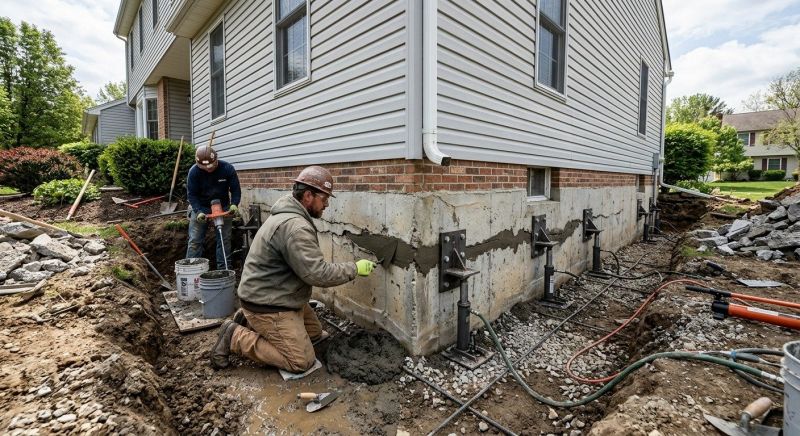 Basement Foundation Repair in Chelsea, MA