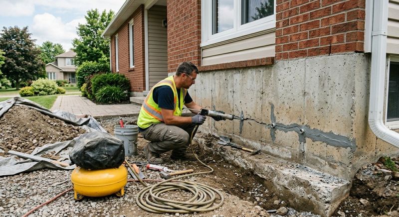 Basement Foundation Repair in Hanover, MA