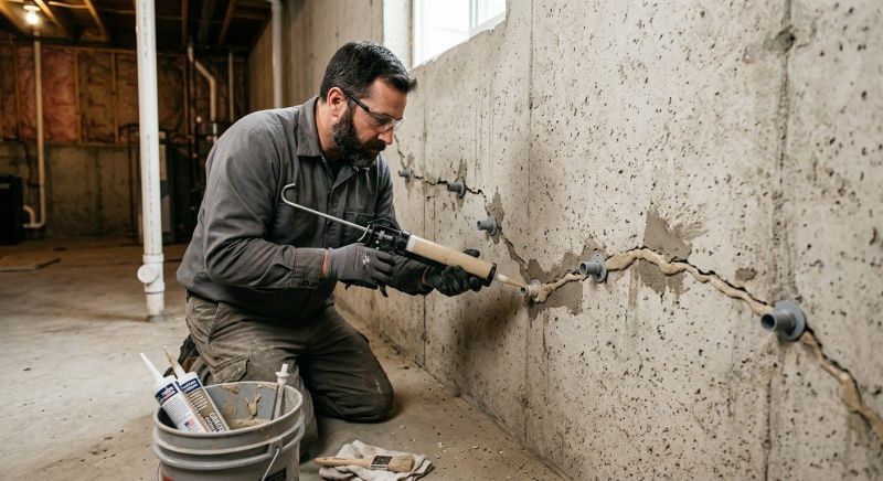 Basement Foundation Repair in Norwood, MA