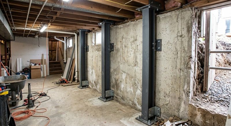 Basement Stabilization in Scituate, MA