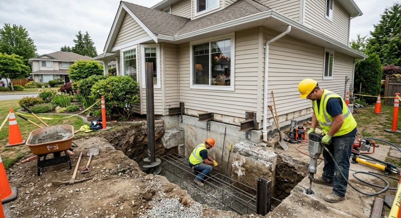 Building Foundation Repair in Duxbury, MA