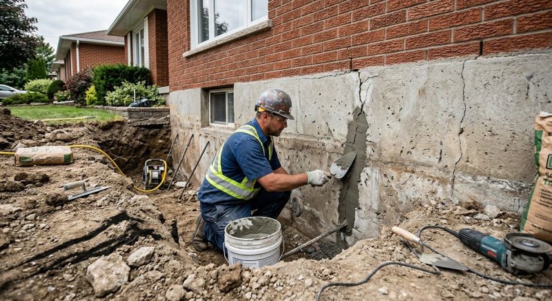 Building Foundation Repair in Medford, MA