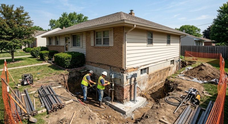 Building Foundation Repair in Raynham, MA