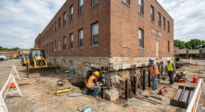 Commercial Foundation Repair in Scituate, MA