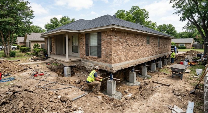 Concrete Foundation Leveling in Boston, MA