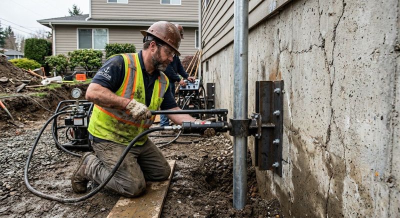 Concrete Foundation Leveling in North Easton, MA