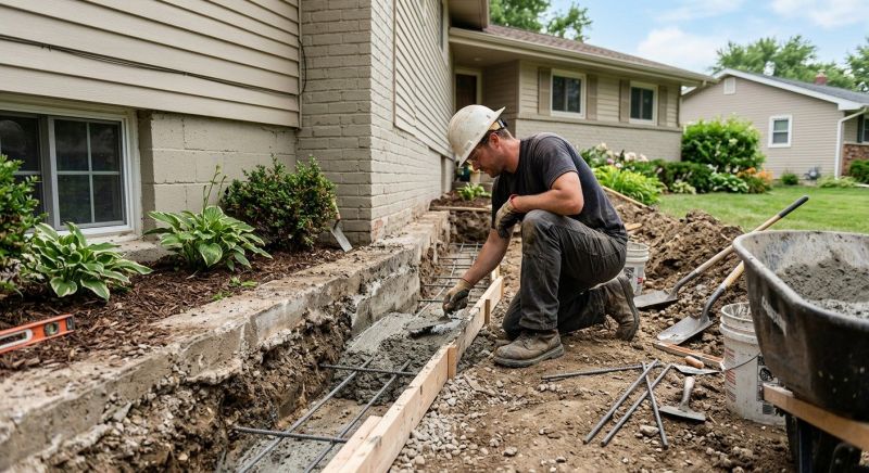 Concrete Foundation Repair in Brookline, MA