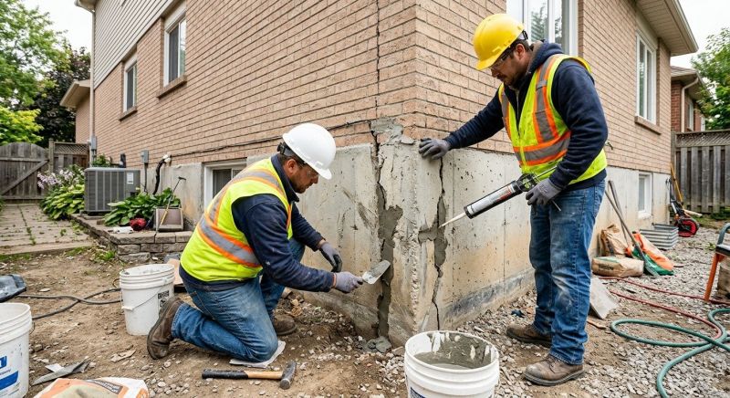 Concrete Foundation Repair in Hanover, MA