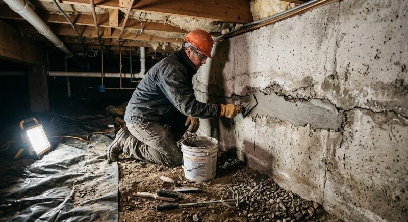 Concrete Foundation Repair in Malden, MA