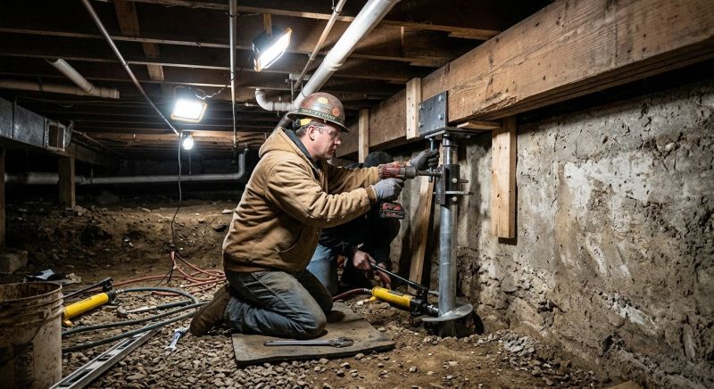 Crawlspace Foundation Repair in Jamaica Plain, MA