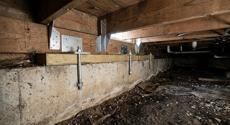 Crawlspace Structural Repair in Scituate, MA