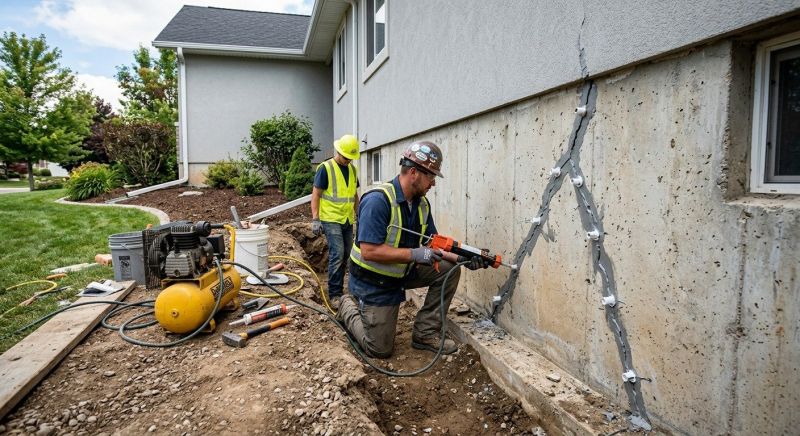 Foundation Damage Repair in Jamaica Plain, MA