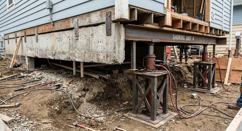 Foundation Jacking in East Weymouth, MA