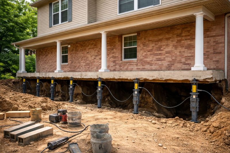 Foundation Jacking in Jamaica Plain, MA