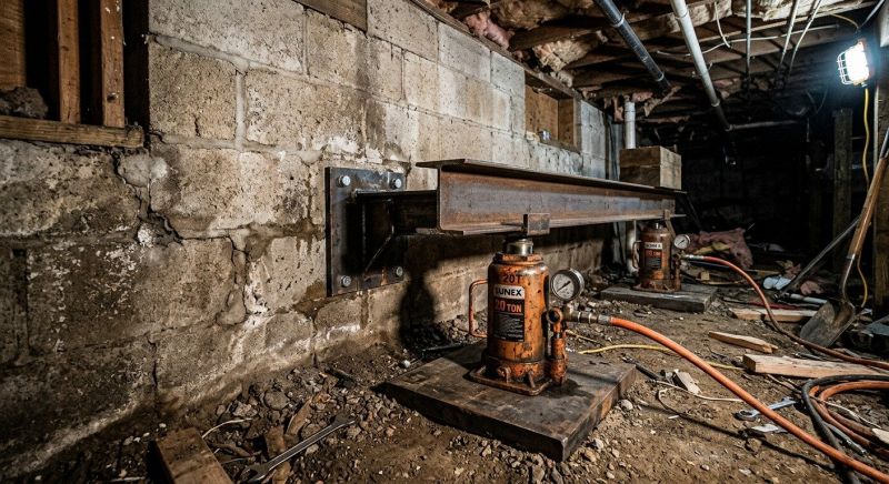 Foundation Jacking in Stoughton, MA