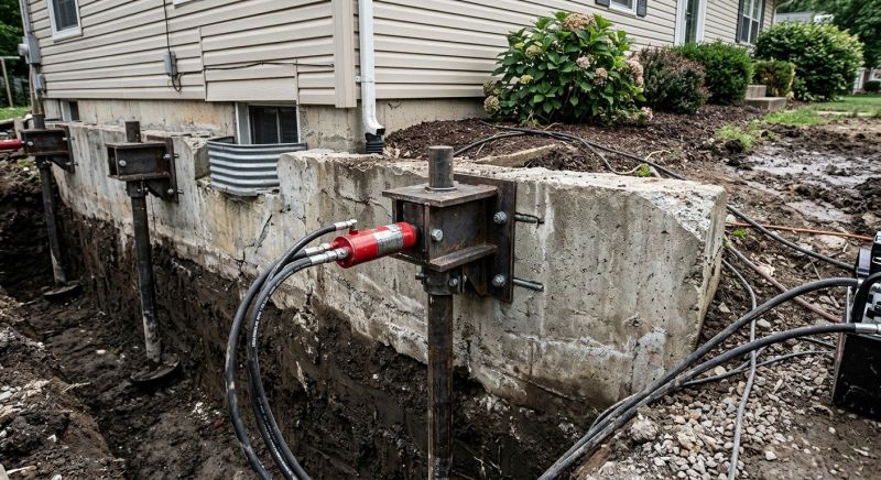 Foundation Pier Leveling in Scituate, MA