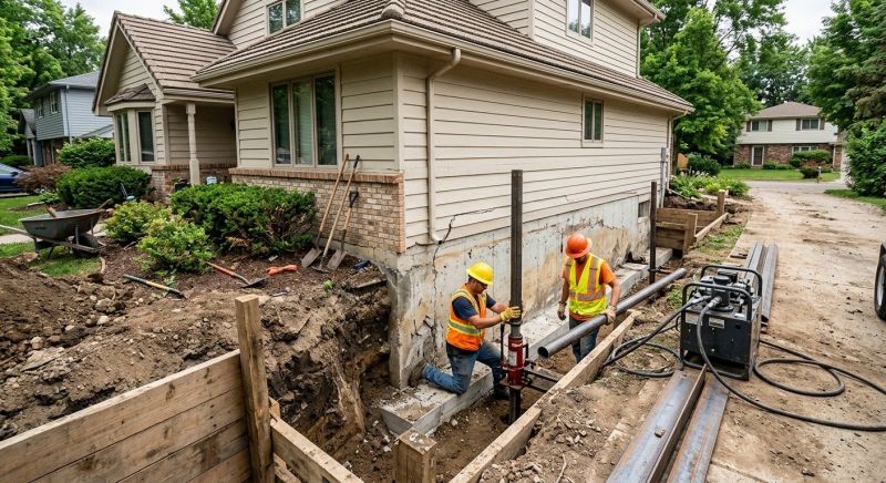 Foundation Repair in Boston, MA