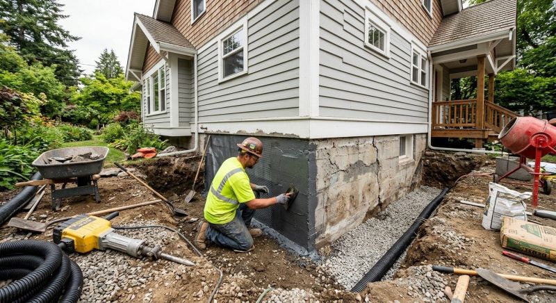 Foundation Restoration in Scituate, MA
