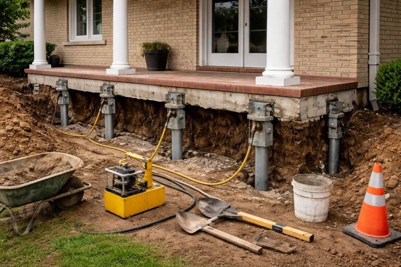 Foundation Stabilizing in Avon, MA