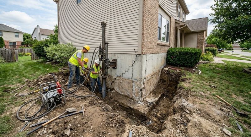 Foundation Stabilizing in Avon, MA