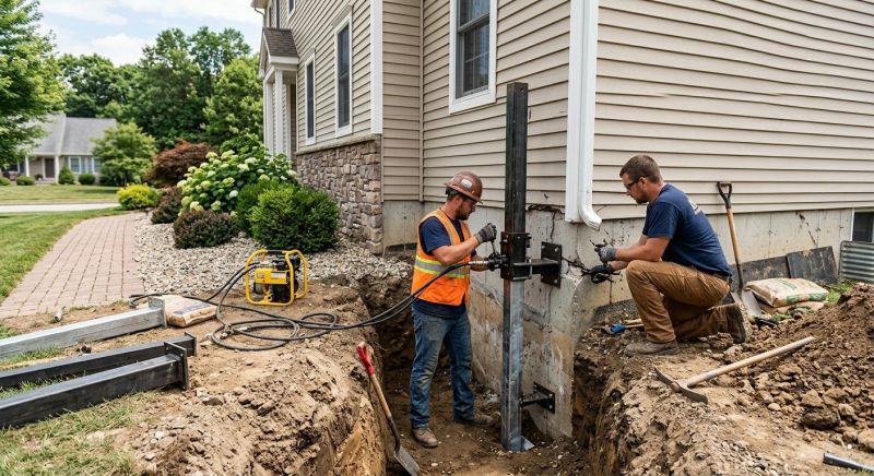Foundation Stabilizing in Halifax, MA