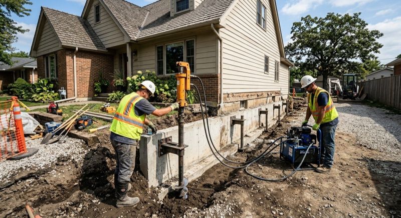 Foundation Strengthening in Scituate, MA