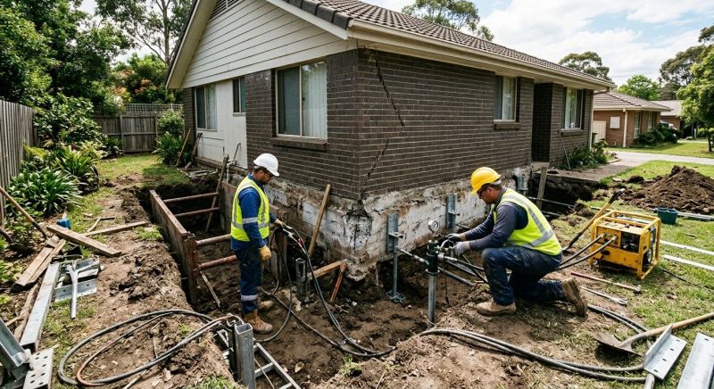 Foundation Structural Repair in Everett, MA