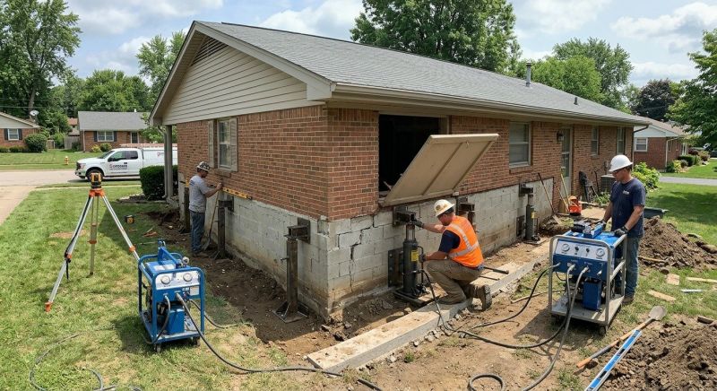 Home Foundation Leveling in Braintree, MA
