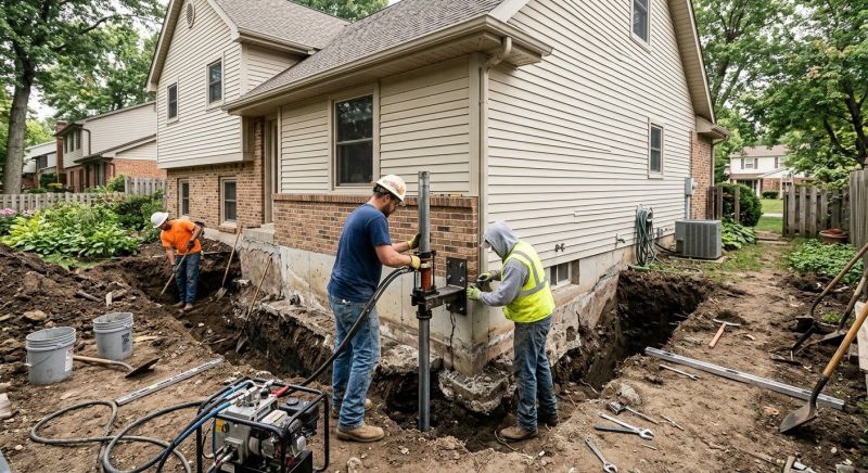 Home Foundation Repair in Hanson, MA