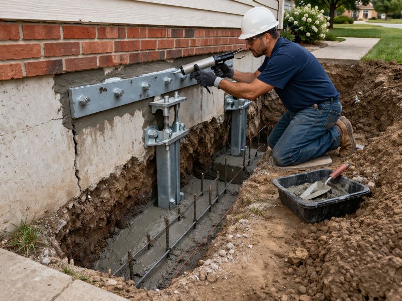 Home Foundation Repair in Hyde Park, MA