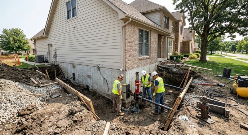 House Foundation Repair in Everett, MA