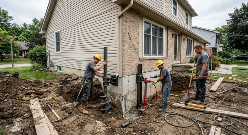 House Foundation Repair in Malden, MA
