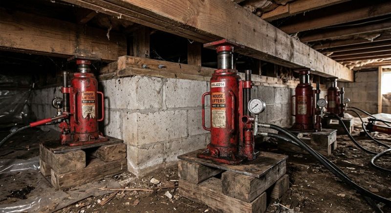 House Settling Repair in Scituate, MA