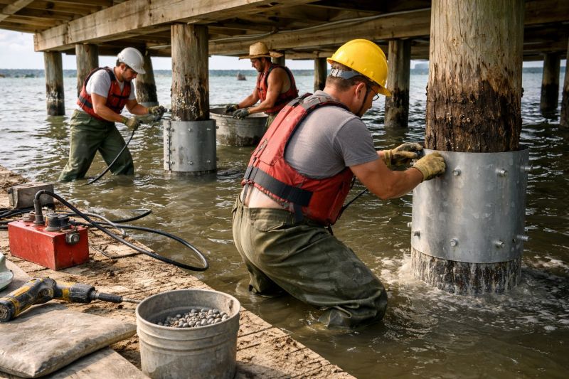 Piling Repair in Norfolk County, MA