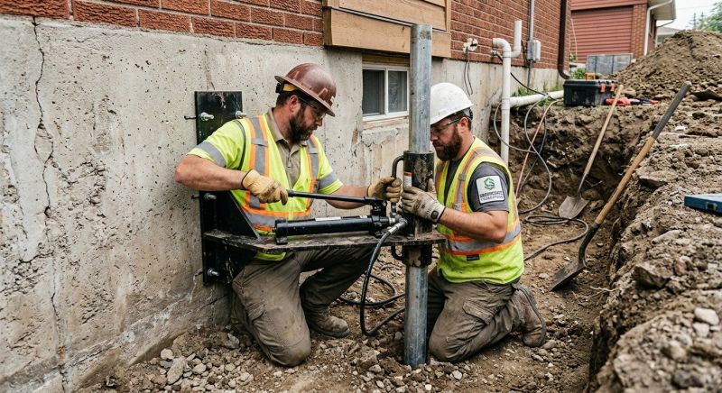 Settling Foundation Service in Hanson, MA