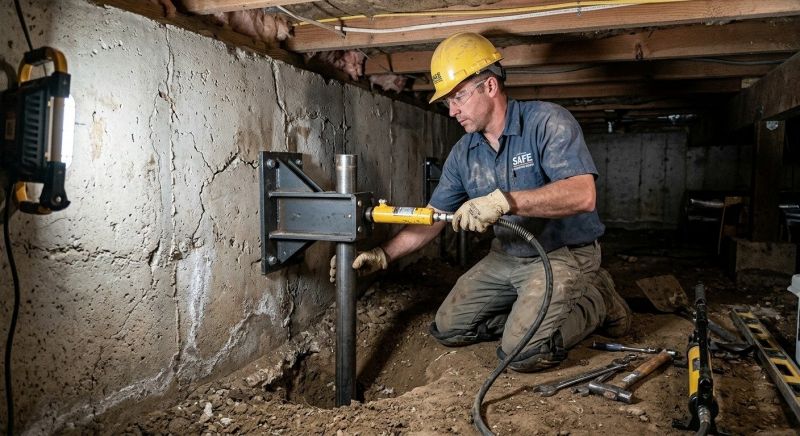 Settling Foundation Service in Holbrook, MA