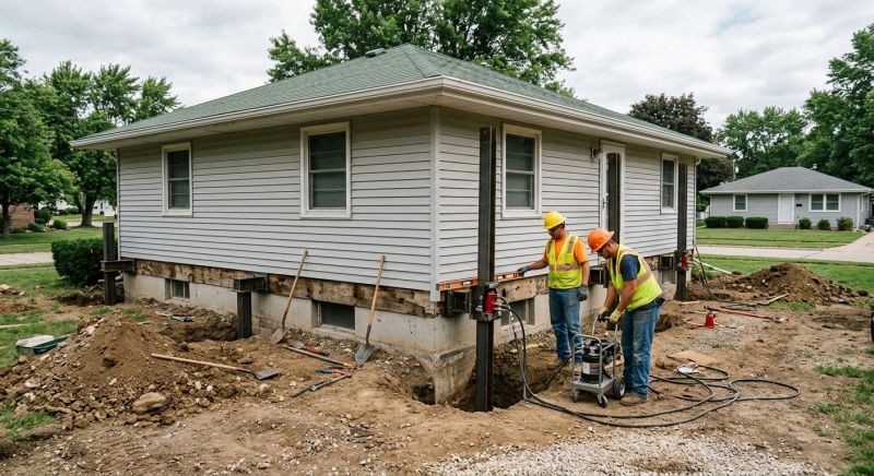Settling Foundation Service in Jamaica Plain, MA