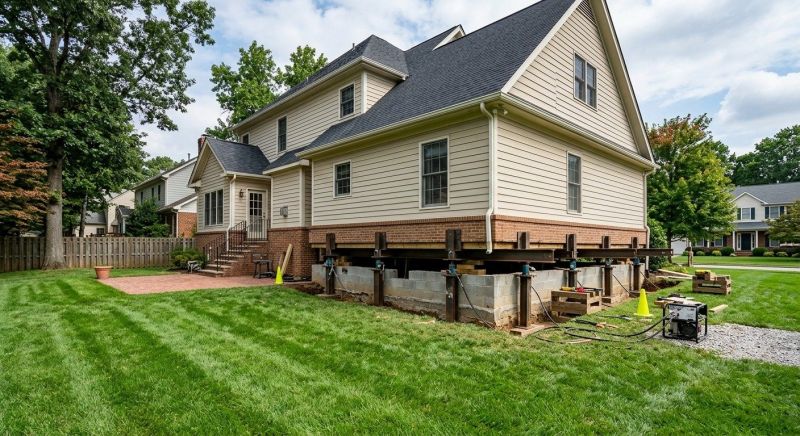 Settling Foundation Service in Norfolk County, MA